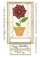 Cute Topper with Flower in a Pot 2