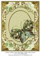 Fancy Frame with Butterfly Large Card Front 1