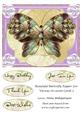 Beautiful Butterfly Topper for Various Occasion Cards 5