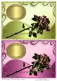 Metallic Toppers with Wavy Layer & Rose 2