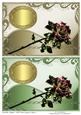 Metallic Toppers with Wavy Layer & Rose 3