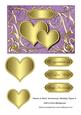 Hearts & Swirls Anniversary/ Wedding Topper 5