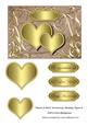 Hearts & Swirls Anniversary/ Wedding Topper 6