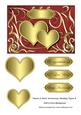 Hearts & Swirls Anniversary/ Wedding Topper 8