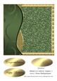 Festive Blank 7x7 Glitter Topper 3