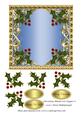 Christmas Blank 6x6 Topper 6