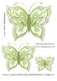 Grace Layered Butterfly Embellishments/ Toppers 6