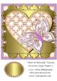 Heart & Butterfly Various Occasions Large Topper 3