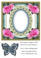 Rich Square Topper with Flowers & Oval Frame 5