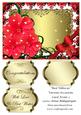Red Hibiscus Various Occasions Card Front 2