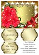 Red Hibiscus Various Occasions Card Front 3