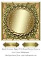 Blank Christmas Topper with Twisted Round Frame 4