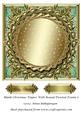 Blank Christmas Topper with Twisted Round Frame 5