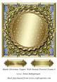 Blank Christmas Topper with Twisted Round Frame 6