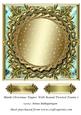 Blank Christmas Topper with Twisted Round Frame 7