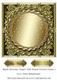 Blank Christmas Topper with Twisted Round Frame 9