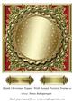 Blank Christmas Topper with Twisted Round Frame 10