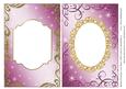 Blank Christmas Card Bases with Swirls & Snowflakes 4