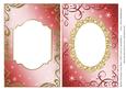 Blank Christmas Card Bases with Swirls & Snowflakes 9