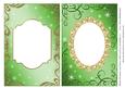 Blank Christmas Card Bases with Swirls & Snowflakes 10