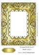 Framed with Swirls Blank Card 6