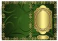 Blank Folded Card with Metallic Frame 5