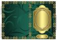 Blank Folded Card with Metallic Frame 7