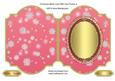 Christmas Blank Card with Oval Frame 4