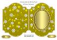 Christmas Blank Card with Oval Frame 7