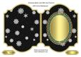 Christmas Blank Card with Oval Frame 8