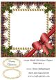 Large Blank Christmas Topper with Bow 2