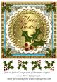 Felices Fiestas Large Fancy Christmas Topper 2