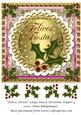 Felices Fiestas Large Fancy Christmas Topper 4