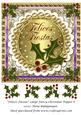 Felices Fiestas Large Fancy Christmas Topper 6