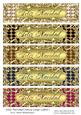 Feliz Navidad Fancy Large Labels 1