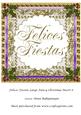 Felices Fiestas Large Fancy Christmas Insert 6