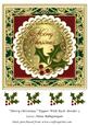 Merry Christmas Topper with Rich Border 2