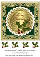 Merry Christmas Topper with Rich Border 3