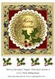 Merry Christmas Topper with Rich Border 6