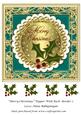 Merry Christmas Topper with Rich Border 7