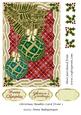 Christmas Baubles Card Front 1
