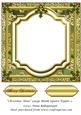 Christmas Shine Large Blank Square Topper 3