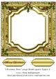 Christmas Shine Large Blank Square Topper 8