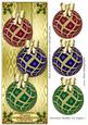 Christmas Baubles Dl Topper 1
