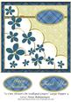 12 Cute Flowers on Scalloped Layers Large Topper 4