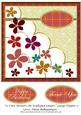 12 Cute Flowers on Scalloped Layers Large Topper 5