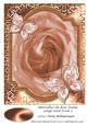 Butterflies on Rose Frame Large Card Front 2