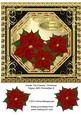 Inside the Frames Christmas Topper with Poinsettias 6