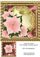 Inside the Frames Pink Poinsettias Christmas Topper 5