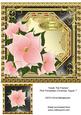Inside the Frames Pink Poinsettias Christmas Topper 7